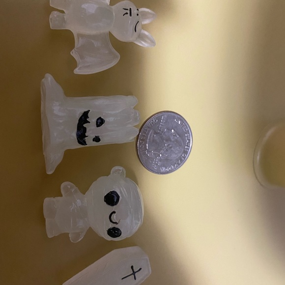 Night glow unique pumpkin ghost ornaments for Halloween - Picture 2 of 3